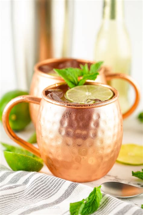 The Classic Moscow Mule Cocktail Recipe - Tasty Cocktail Recipes