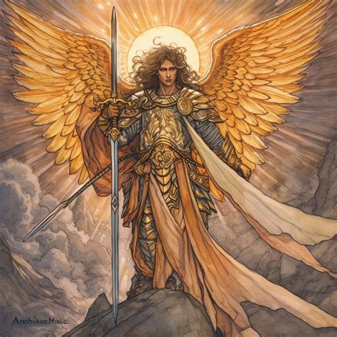 Archangel Michael 042 | Angel art, Archangels, Archangel michael