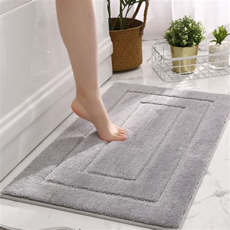 Amazon.com: GRANNY SAYS Gray Bathroom Rug, Bath Mat for Bathroom Non ...