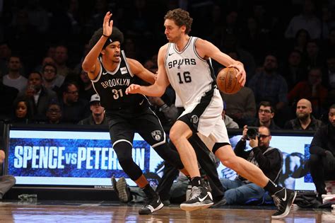 San Antonio at Brooklyn, Final Score: Spurs hold off Nets, 100-95