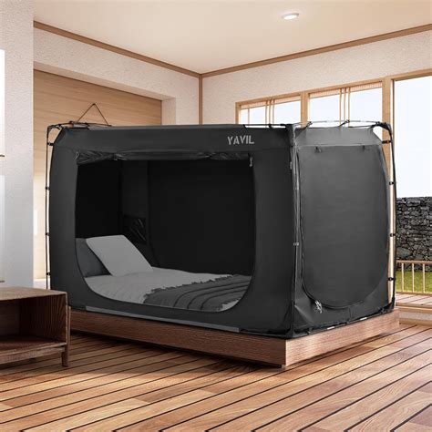 YAVIL Bed Tent Bed Canopy Full Size, Portable Sleeping Tents Dream Tents Indoor for Kids and ...