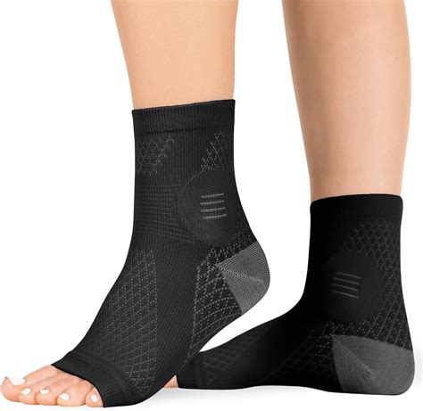 Amazon.com: BraceAbility Neuropathy Socks (Pair) - Peripheral Neuritis Compression Diabetic ...