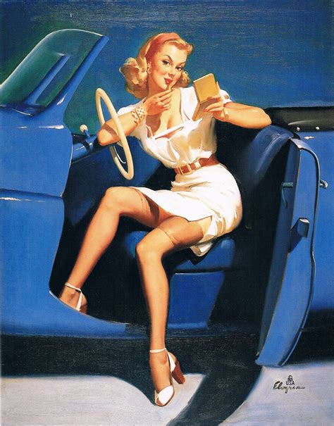 1000+ images about Vintage Pin Up Girls on Pinterest | Gil elvgren ...
