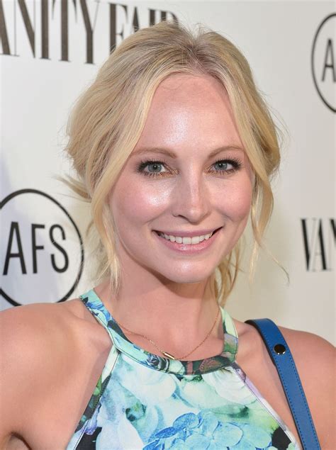 Candice King, Candice Accola, Caroline Forbes, The Cw, Bun Hairstyles, Vanity Fair, American ...