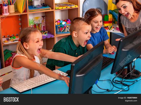 Children Computer Image & Photo (Free Trial) | Bigstock