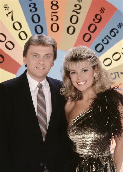 Pat Sajak and Vanna White from Wheel of Fortune, 80's. : r/1980s
