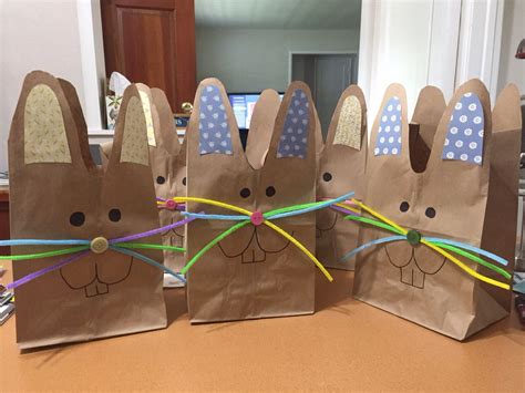 Printable Paper Bag Bunny Template, Web Download The Free Template And ...