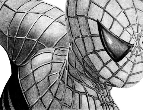 Spiderman Face Drawing at PaintingValley.com | Explore collection of ...