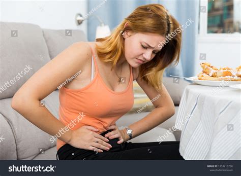 234 Women With Stomach Pain After Eating Images, Stock Photos & Vectors | Shutterstock