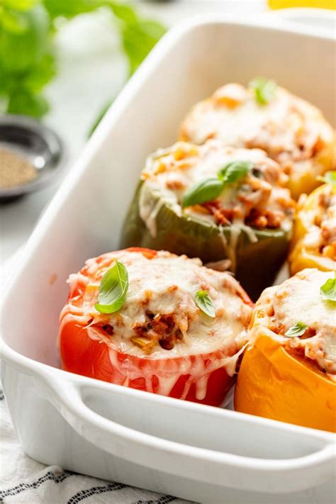 One Pot Unstuffed Peppers - Healthy Seasonal Recipes