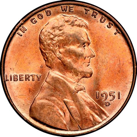 1951 D Lincoln Wheat Penny Prices | Ungraded, NGC, PCGS Values