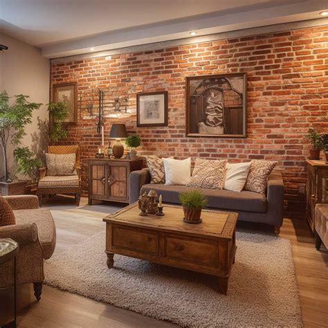 15+ Inspiring Living Rooms with Brick Walls You'll Love • 333k ...