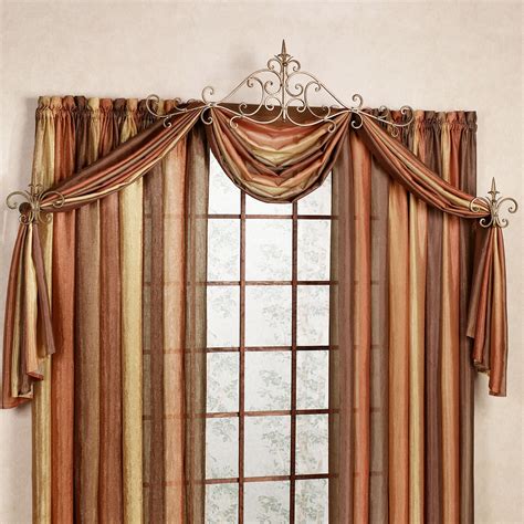 decorative drapery rods