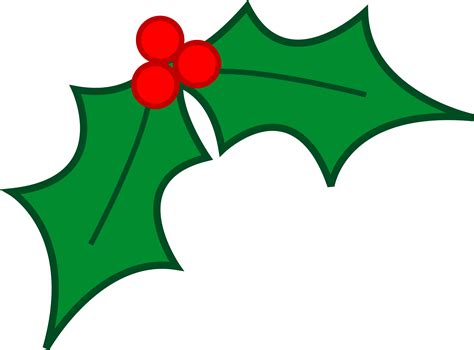 transparent holly clipart - Clip Art Library