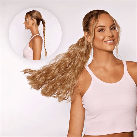 Ponytail Extensions | Clip In Ponytail Extension | INH Hair - Insert ...