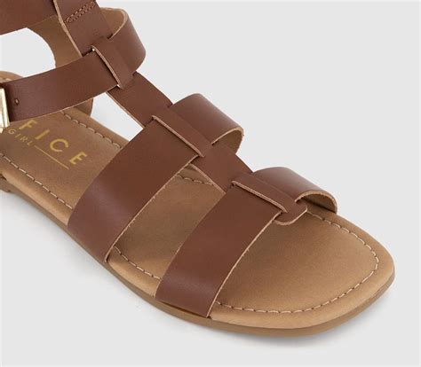 OFFICE Skyler Gladiator Sandals Tan - Women's Sandals
