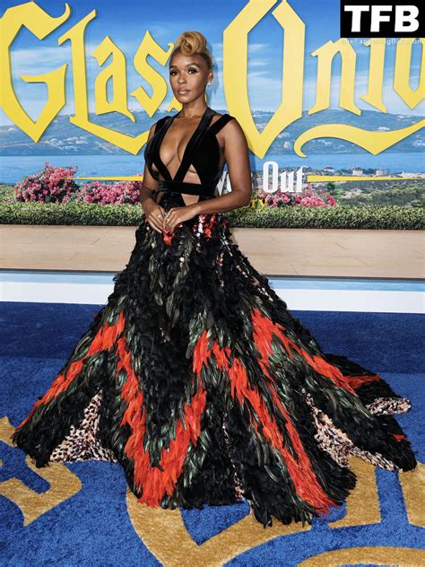 Janelle Monae Displays Her Sexy Tits at the “Glass Onion: A Knives Out ...