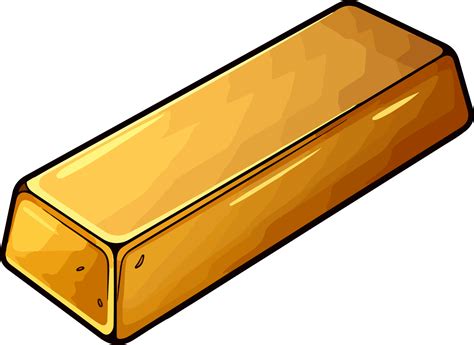 AI generated Gold bar clipart design illustration 36520630 PNG