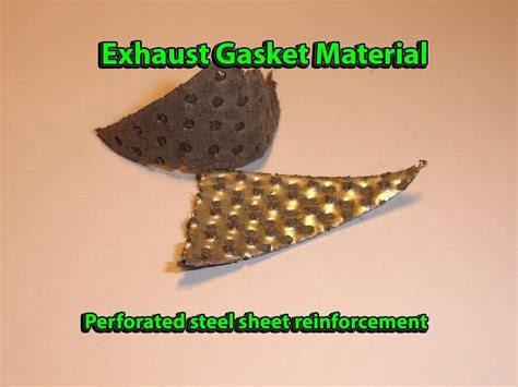 Exhaust Gasket Material Sheet 20x15cm 1.0mm thick Reinforced with ...