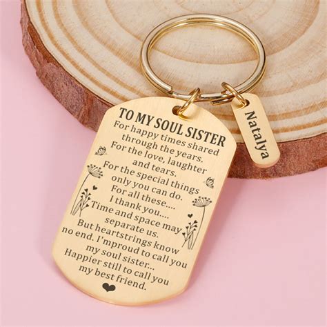 Soul Sister Gift, Best Friend Gift, Best Friend Valentines Day Gift ...