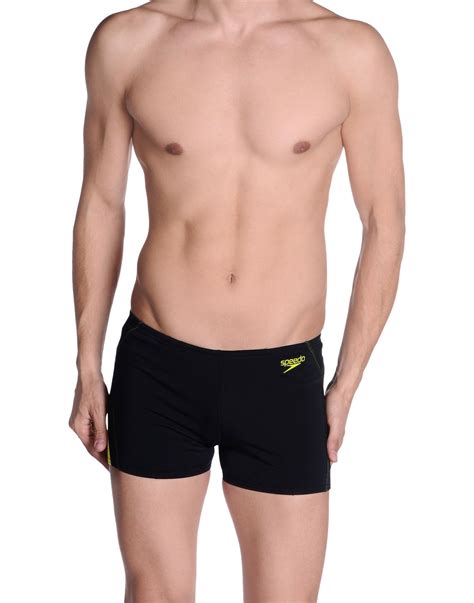 Speedo Synthetic Swimming Trunks in Black for Men - Lyst