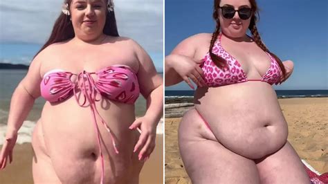 I’m plus size but there’s no way I’m covering up my curves on the beach ...