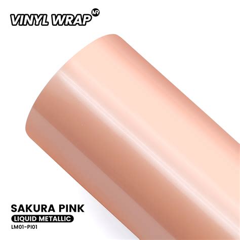 Custom Liquid Metallic Sakura Pink PET Vinyl Wrap Car Film Suppliers ...