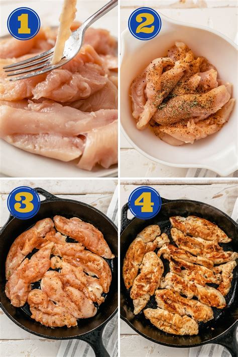 Pan-Fried Chicken Tenders (No Breading) - Great Chicken Recipes