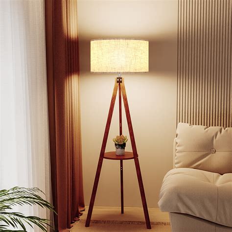 Tall Wooden Tripod Lamp Tripod Floor Lamps & Wooden Tripod Floor Lamps