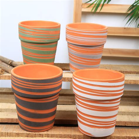 Wholesale Terracotta Plant Pot Pottery Clay Planters Glazed Garden Pots ...