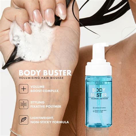 Body Buster Volumising Hair Mousse - Boost Volume | Voduz - Voduz Hair