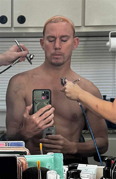 Newly Single Channing Tatum Shares Shirtless Thirst Trap of Tattoo ...