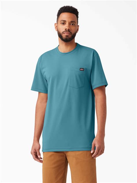 Genuine Dickies Men's Relaxed Fit Performance Polyester Tee Shirt ...