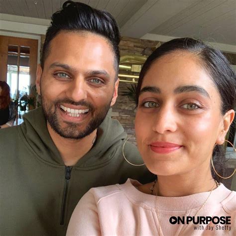 Jay Shetty & his wife Radhi Devlukia. Does coloring makeup for flaws ...