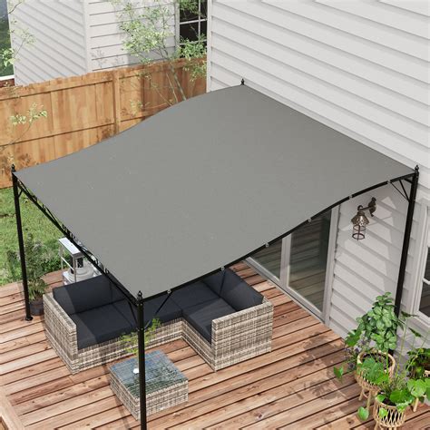 Pergola Canopy Replacement, Pergola Shade Cover for 10' x 10' Pergola ...