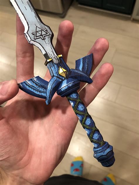 I made a cool master sword : r/botw