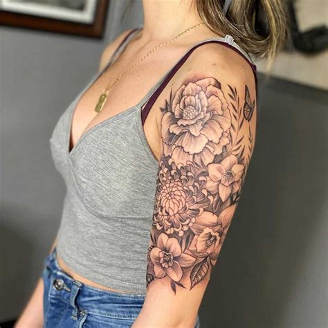 50 Half-Sleeve Tattoo Ideas for Women | Tattoos for women half sleeve ...