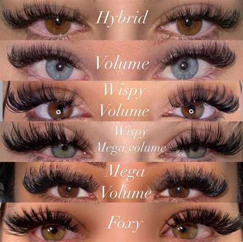 Lash Extension Style | Classic Lash Extensions | Mega Volume Lash ...