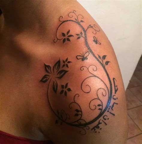 Vine Tattoos With Names - Forearm Tattoo Ideas