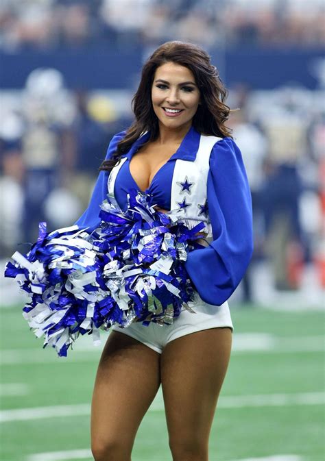 DCC Alexis | Dallas cheerleaders, Dallas cowboys cheerleaders, Cheerleading outfits