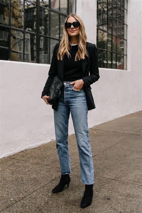 Boyfriend jeans casual outfit online