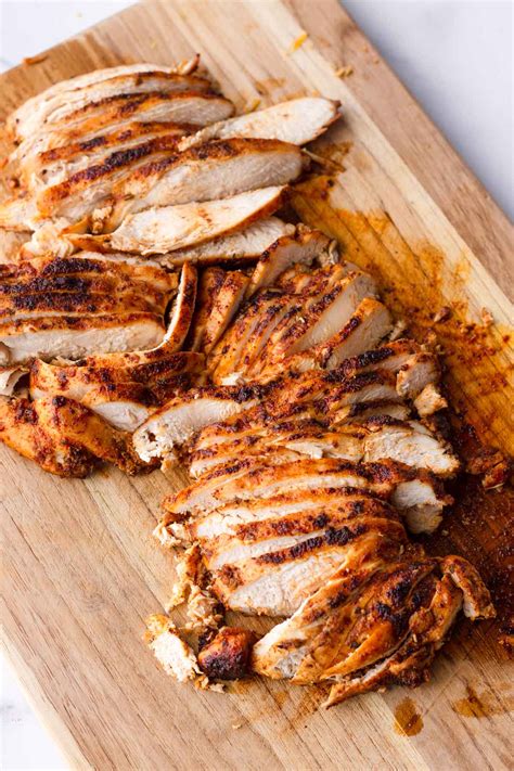 Cooked Chicken Breast Cut