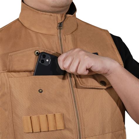 Men's Heated Canvas Work Vest - GearWrench Heated