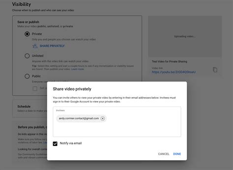 How to Share and Watch Private YouTube Videos