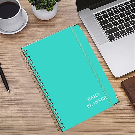 Kchsji 2026 A5 English Notebook Planner, Coil-Bound with Daily Schedule ...