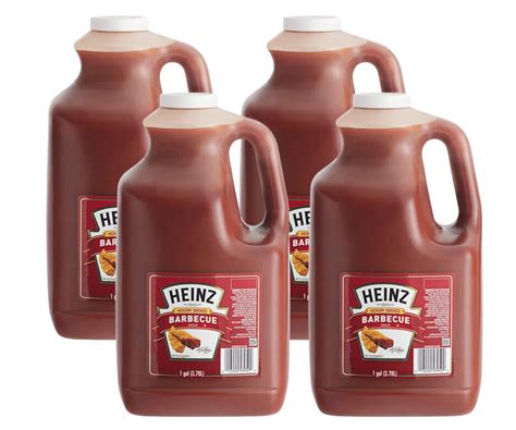 Heinz 1 Gallon Hickory Smoked BBQ Sauce - 4/Case