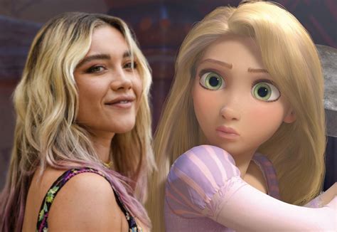 RUMOR: Florence Pugh Is Top Choice For Disney’s Live-Action ‘Tangled ...