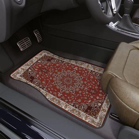 Afghan Rug Pattern Red Car Floor Mats - Afghan Car Carpet in 2025 ...
