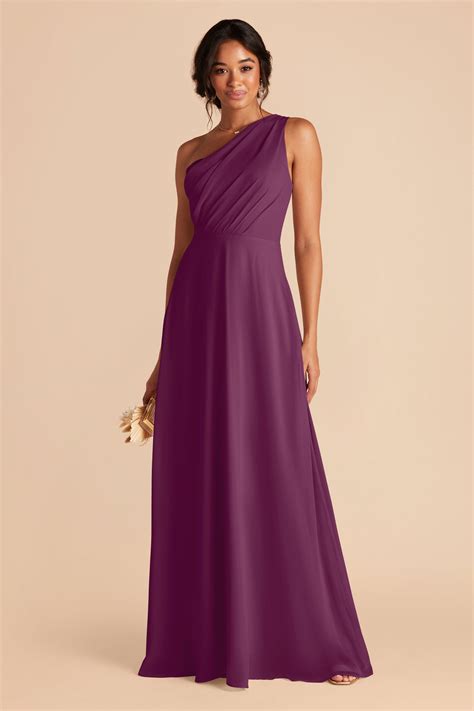 Purple And Gray Bridesmaid Dresses
