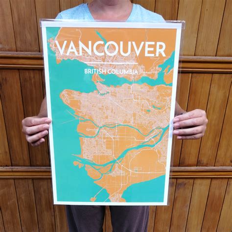 Printable Map Of Downtown Vancouver Bc Vancouver Exact Map V.3.08: